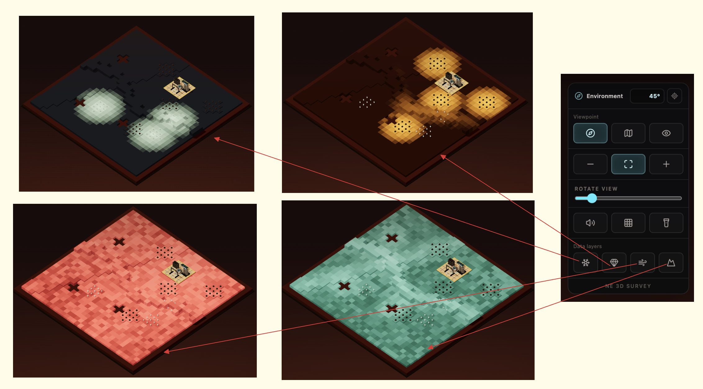 Environment data layers