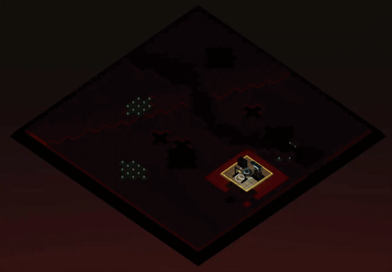 Map lighting cycle