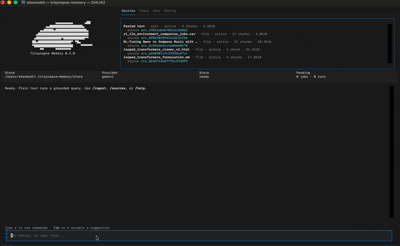 Trisynapse Memory CLI Demo